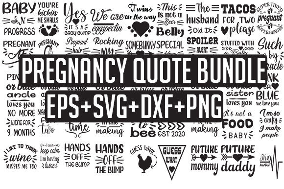 Download Pregnancy Bundle 56 Designs - Bundle Collection