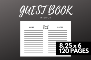 Download Guest Book Interior | KDP - Guest book Collection