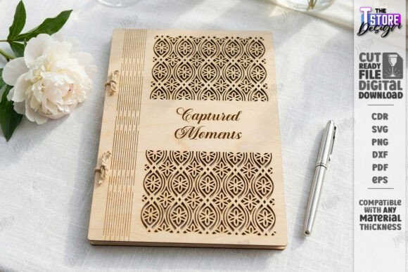 Download Elegant Wedding Guest Book Laser Cut - Guest book Collection