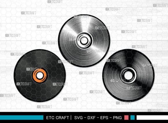 Download Vinyl Record SVG | Vinyl Disc Svg - Record Collection