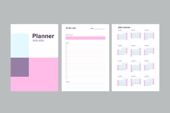Download 2025 - 2026 Planner Template - Premium Resources