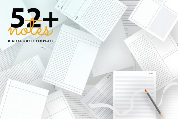Download Digital Notes Template Bundle Pack - Bundle Collection