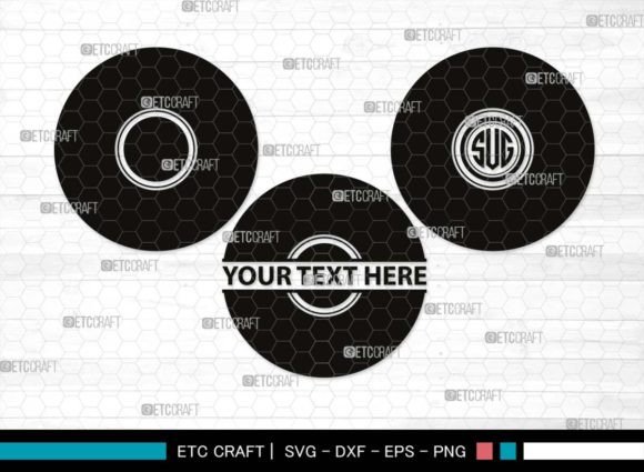Download Vinyl Record Monogram, Record Album Svg - Record Collection