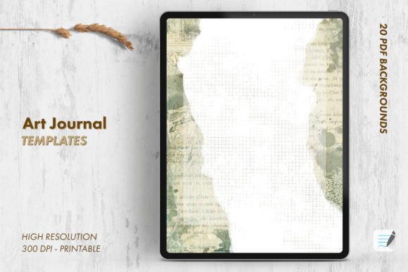 Download Art Journal Templates - Journal template Collection