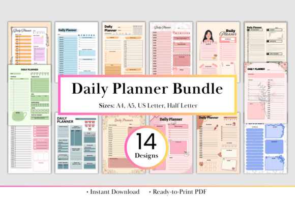 Download Ultimate Daily Planner Bundle - Bundle Collection