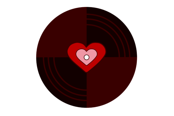 Download Vinyl Record with Heart - Record Collection