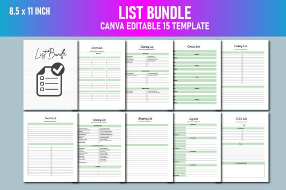Download List Bundle Canva KDP - Bundle Collection