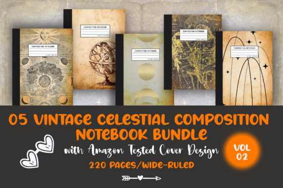 Download Celestial Composition Notebook Bundle - Bundle Collection