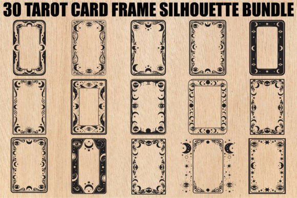 Download Tarot Card Frame SVG Bundle - Bundle Collection