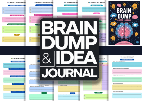 Download Brain Dump &amp; Idea Journal -KDP Interiors - Interiors Collection