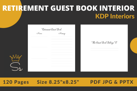 Download Retirement Guest Book Interior - Guest book Collection