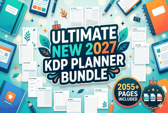 Download 🌟 2027 Ultimate Kdp Planner Bundle - Bundle Collection