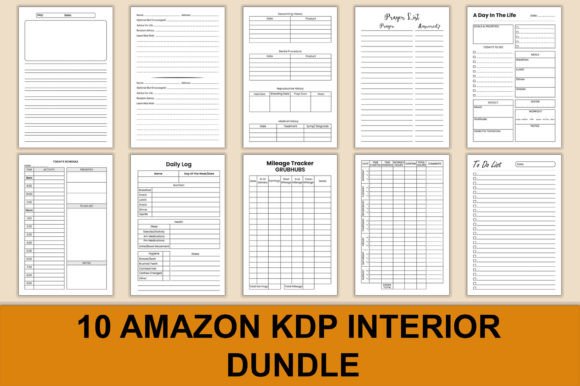 Download 10 KDP Interiors Bundle. - Bundle Collection