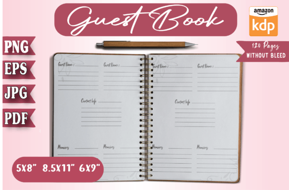 Download Guest Book (Interior Kdp) - Guest book Collection