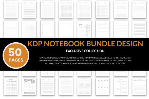 Download KDP NOTEBOOKS BUNDLE DESIGN - Bundle Collection