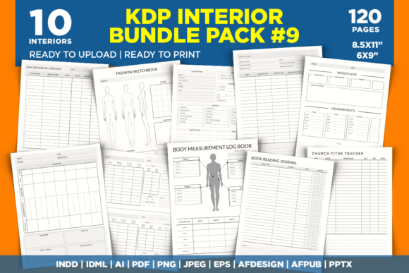 Download KDP Interior Bundle Pack #9 - Bundle Collection