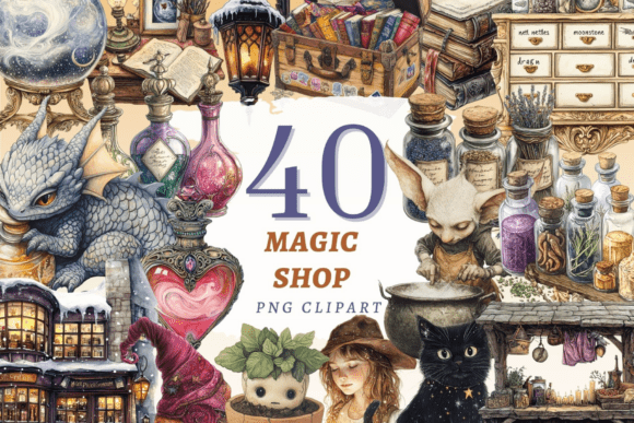 Download Magic Shop PNG Bundle - Bundle Collection