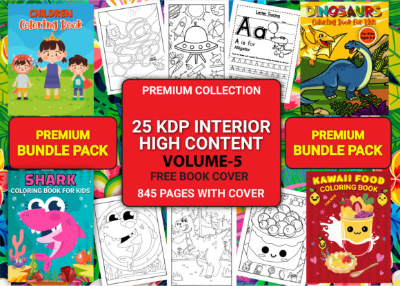 Download 25 Kdp Interior Bundle Pack Vol-5 - Bundle Collection