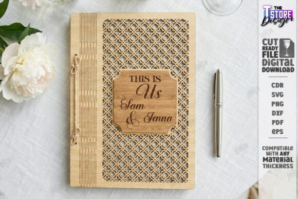Download Elegant Wedding Guest Book Laser Cut - Guest book Collection