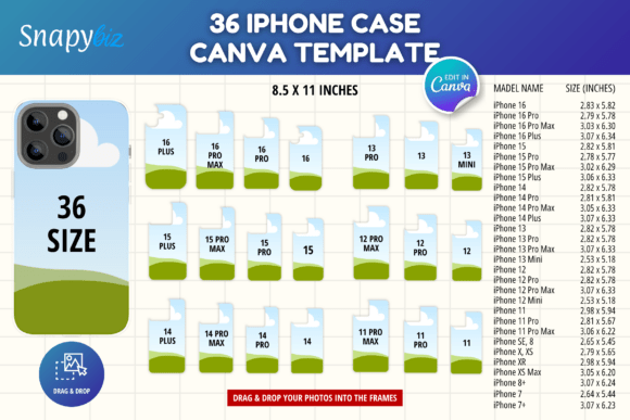 Download IPhone Case Canva Template Bundle - Bundle Collection