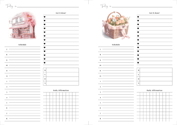 Download Daily Planner Page - Planner page Collection