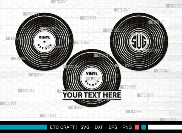 Download Vinyl Record Monogram, Record Album Svg - Premium Resources