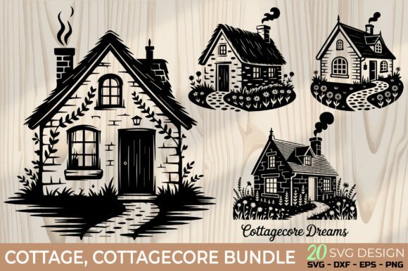 Download High Quality Cottage SVG Bundle - Bundle Collection
