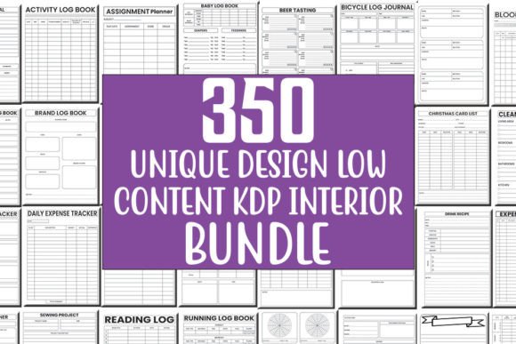 Download Low Content KDP Interior Bundle - Bundle Collection
