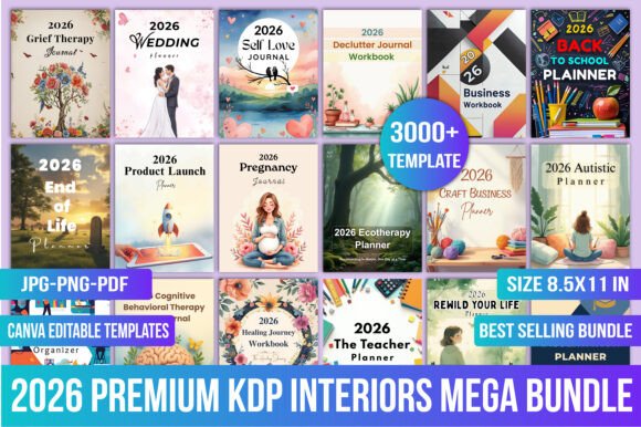 Download 2026 Premium Kdp Interiors Mega Bundle - Bundle Collection