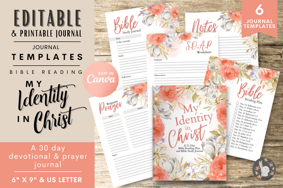 Download Devotional and Prayer Journal Templates - Journal template Collection