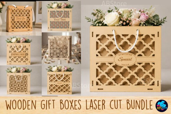 Download Gift Bag Laser Cut Bundle - Bundle Collection