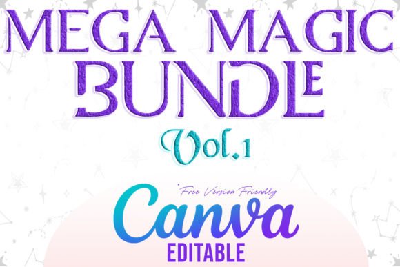Download Mega Magic Bundle Vol. 1 Canva Editable - Bundle Collection