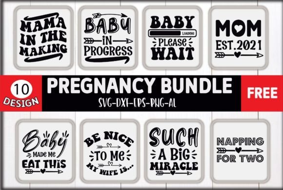 Download Pregnancy  SVG Bundle Free - Bundle Collection