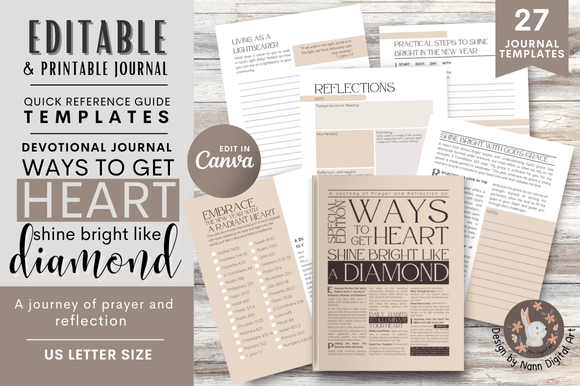 Download Prayer and Reflection Journal Templates - Journal template Collection