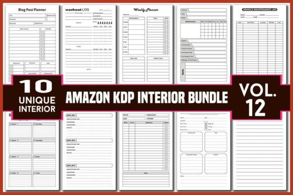 Download Low Content KDP Interior Bundle - Bundle Collection