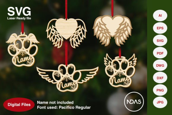 Download Angel Wings Christmas Tree Bundle Pack - Bundle Collection