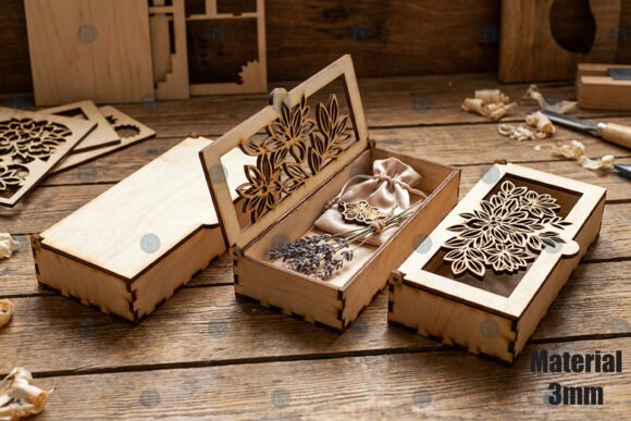 Download Laser Cut Gift Boxes Bundle SVG - Bundle Collection