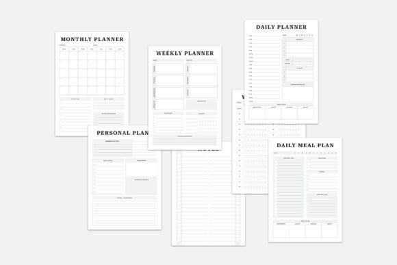 Download InDesign Planner Bundle Pack Vol.29 - Bundle Collection