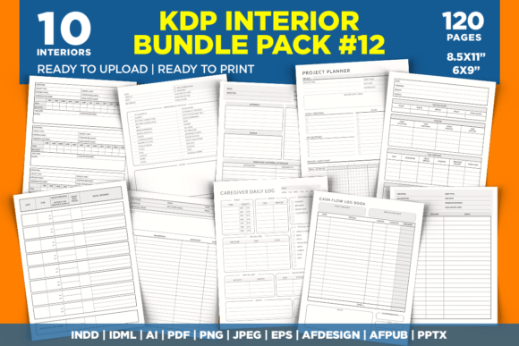 Download KDP Interior Bundle Pack #12 - Bundle Collection