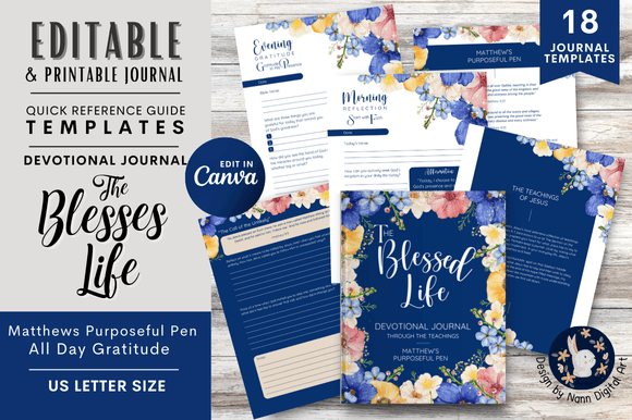 Download Devotional &amp; Gratitude Journal Templates - Journal template Collection