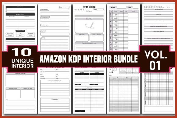 Download Low Content KDP Interior Bundle, - Bundle Collection